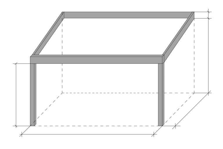 Wie man den Platz für eine Pergola richtig ausmisst: Schritt für Schritt