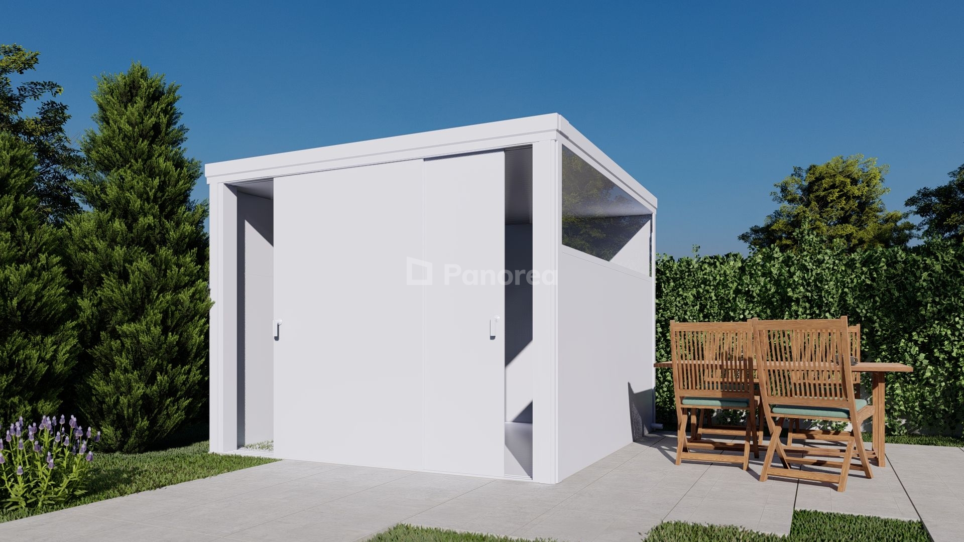 BLOCK | Hliníkový záhradný domček