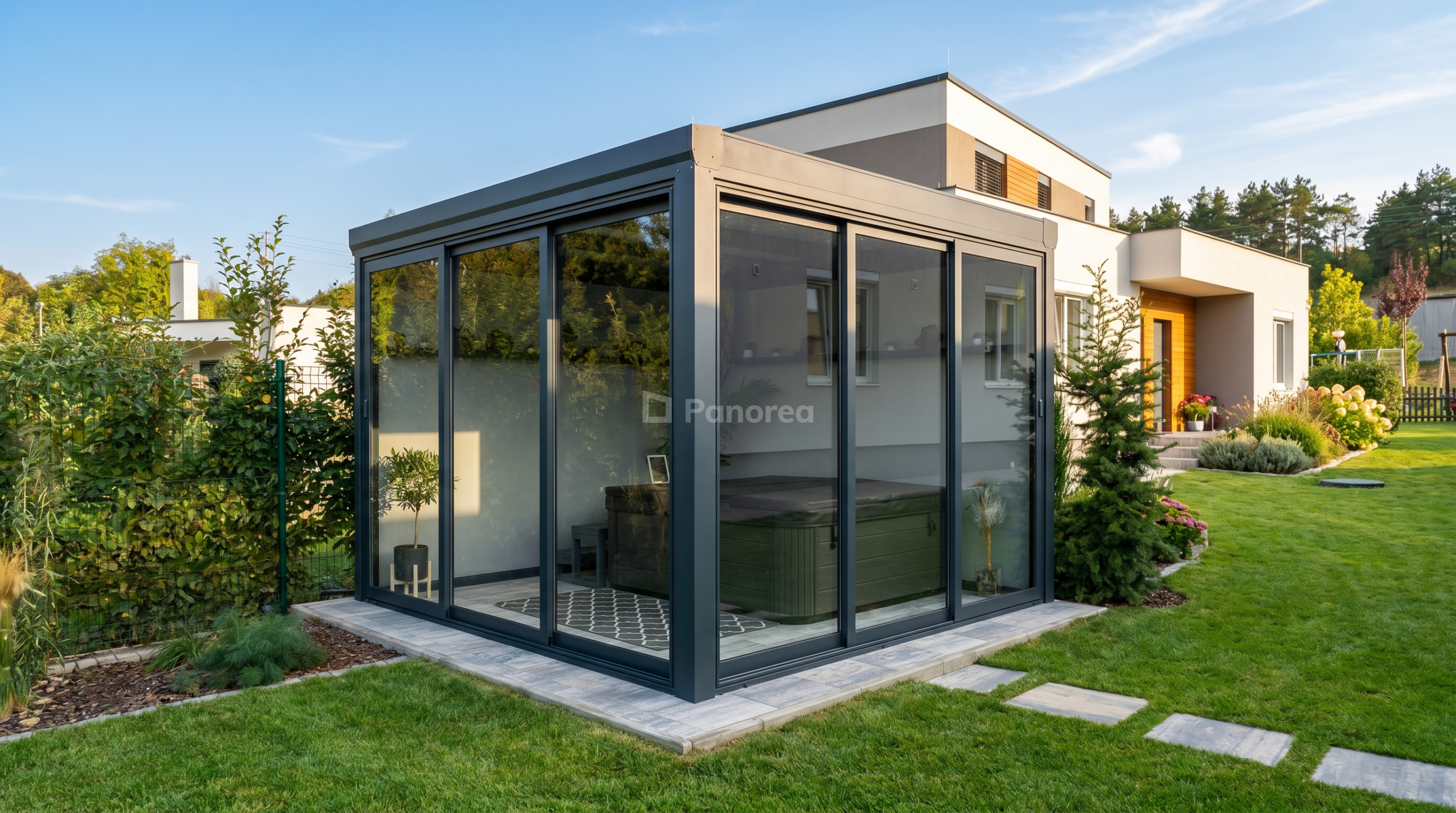 BLOCK WELLNESS | Aluminium-Gartenhaus – Bild 5