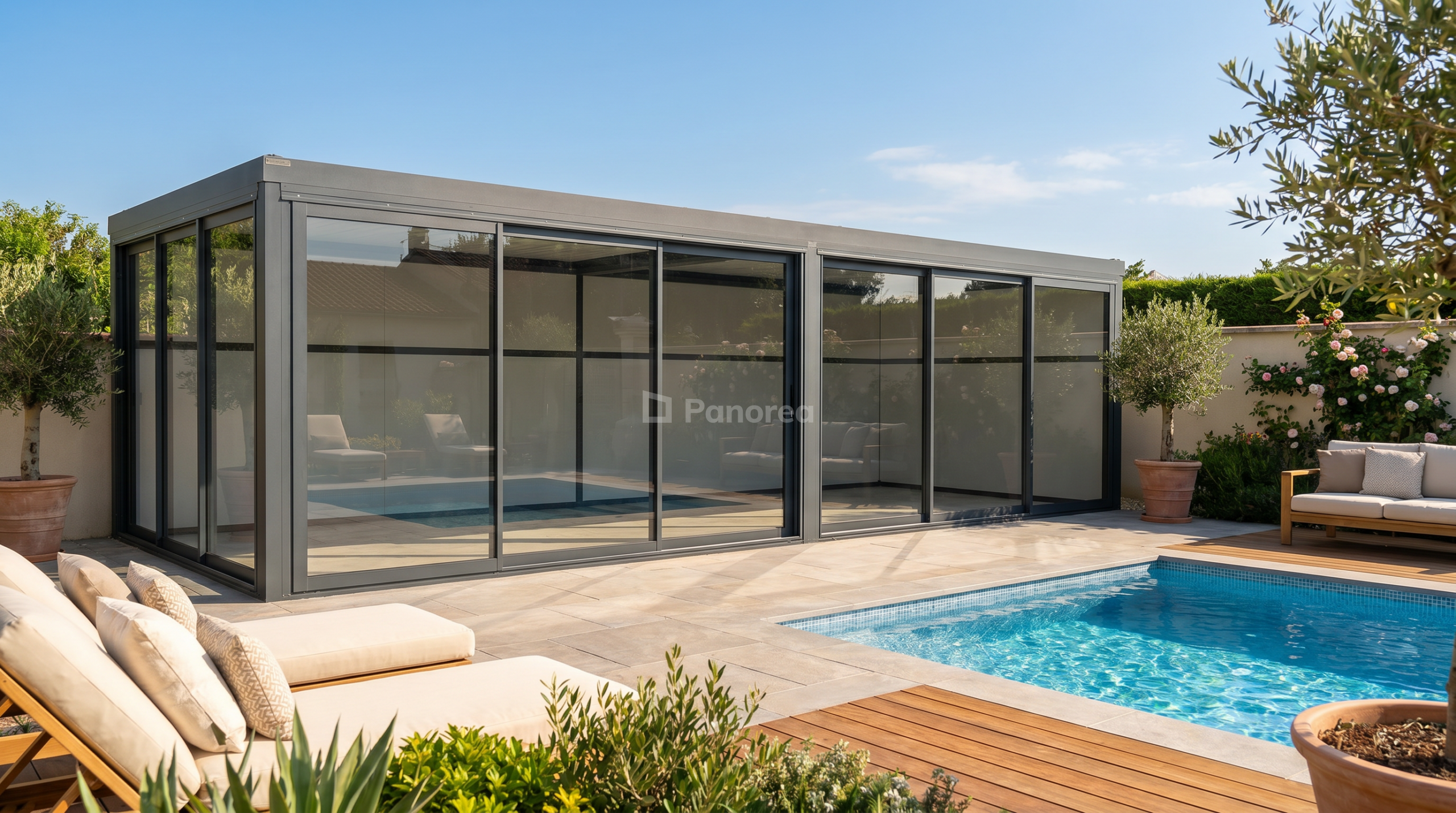 BLOCK WELLNESS | Aluminium-Gartenhaus – Bild 6