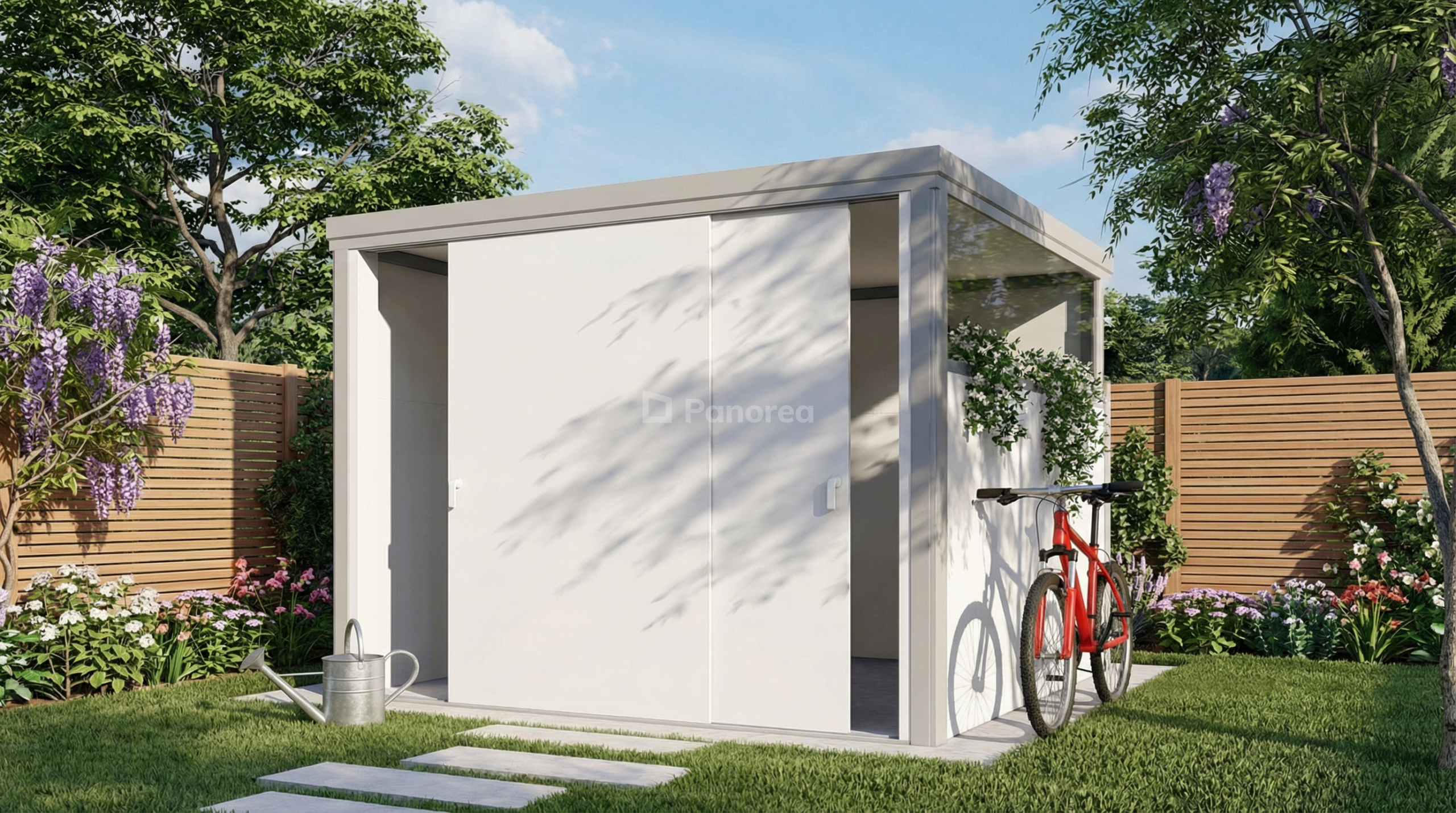BLOCK | Gartenhaus aus Aluminium – Bild 4