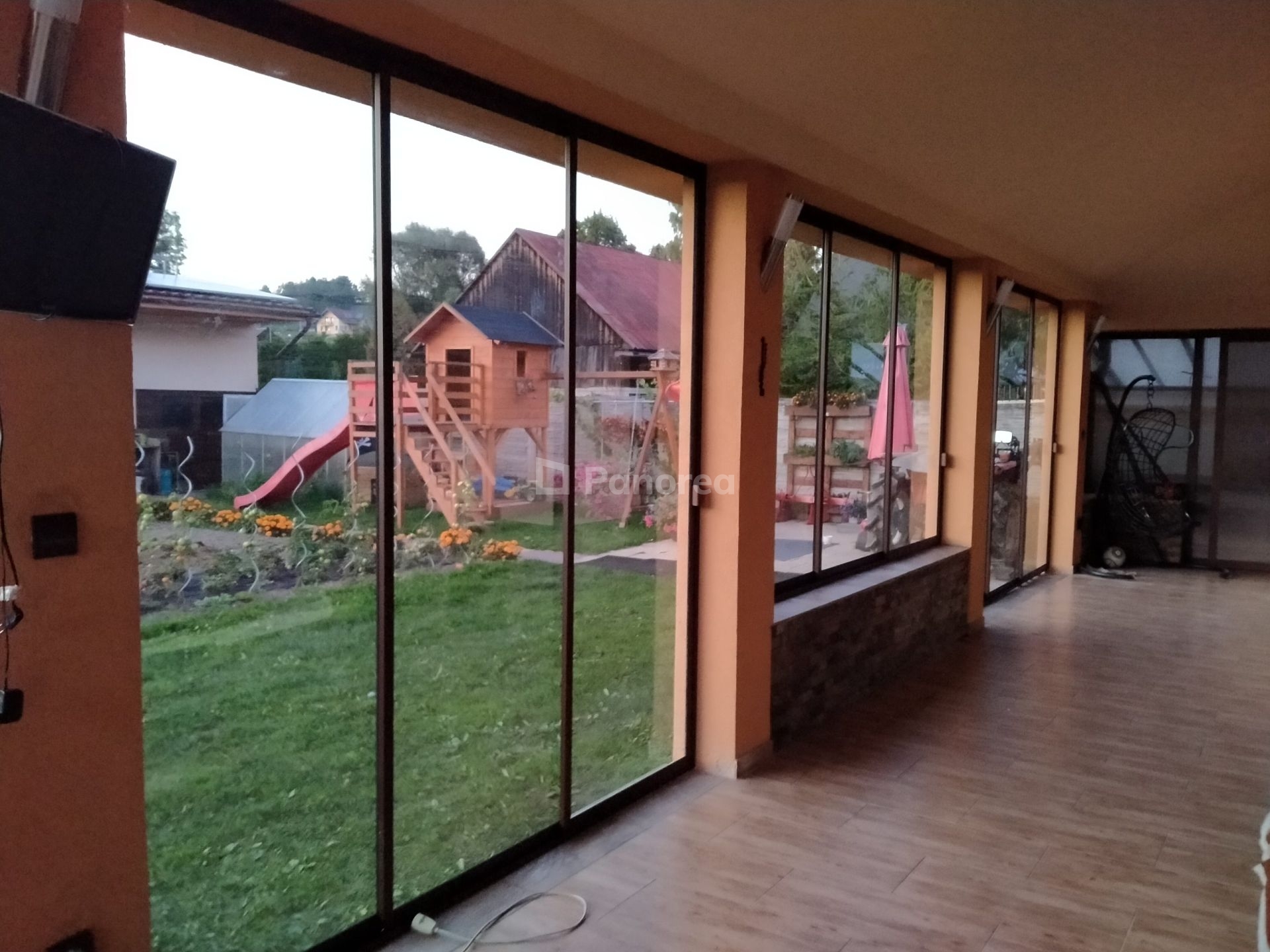Seitliche Terrassenverglasung – Bild 6