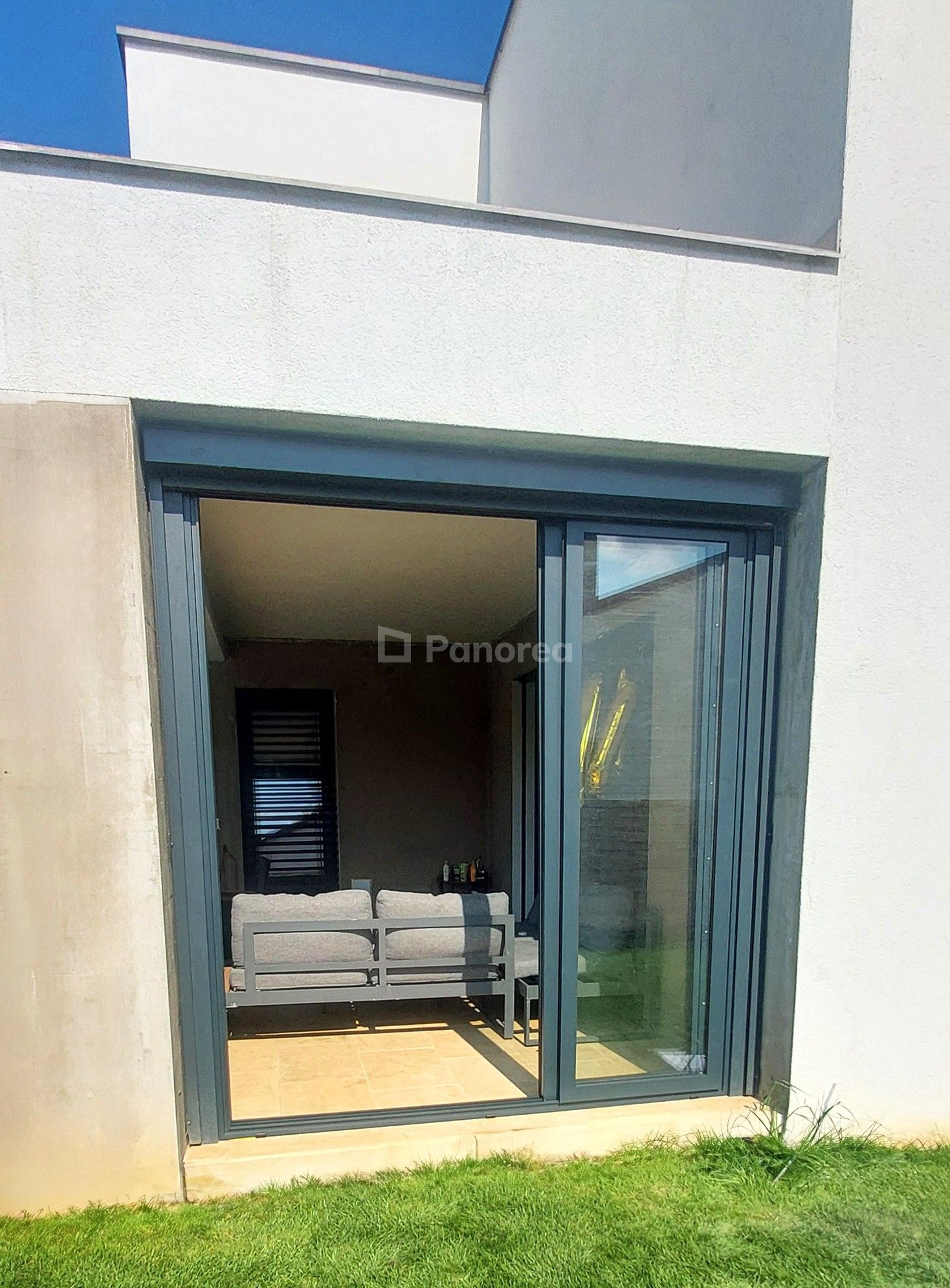 Seitliche Terrassenverglasung – Bild 3