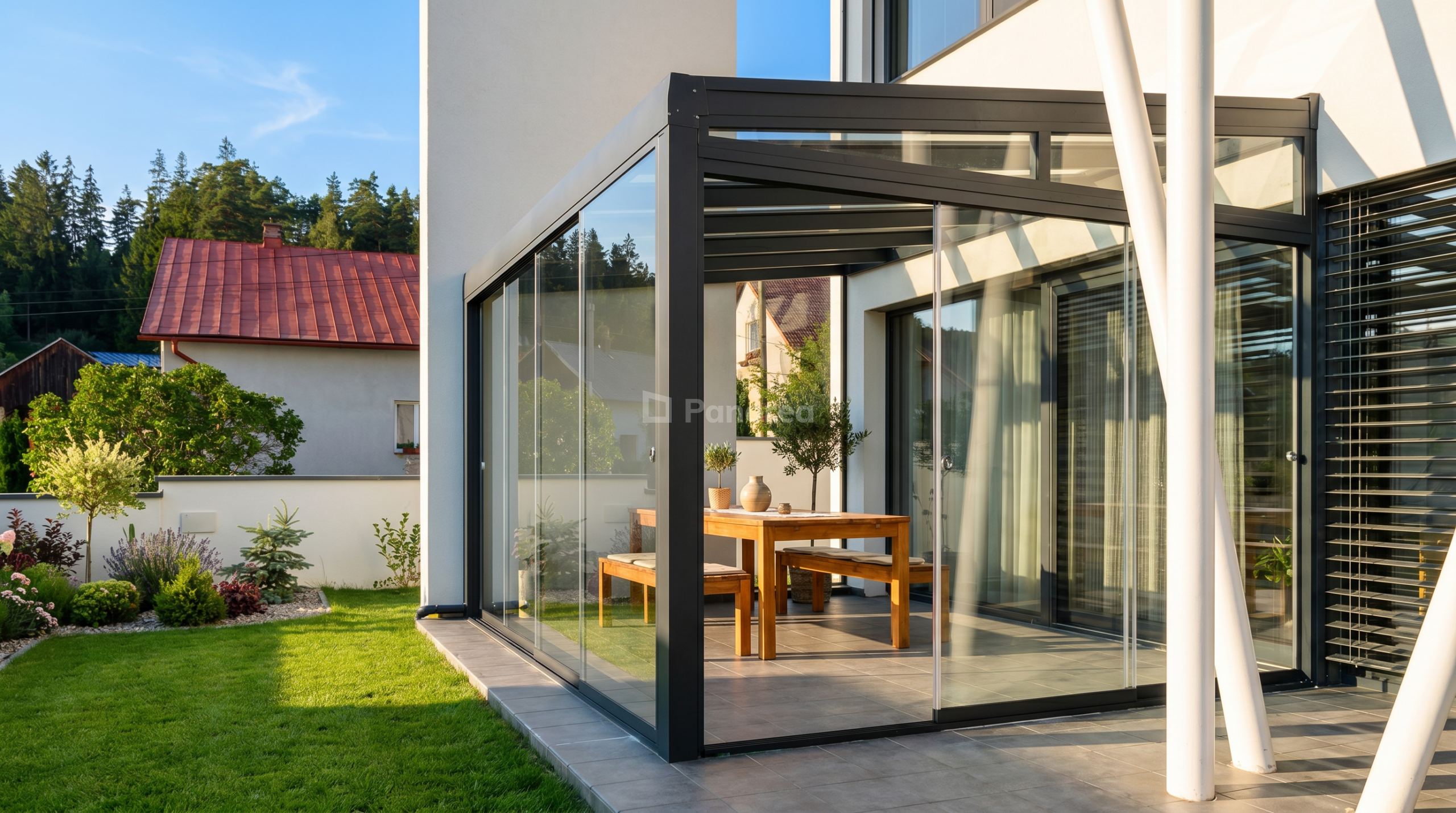FROZEN | Saisonaler Aluminium-Wintergarten – Bild 12