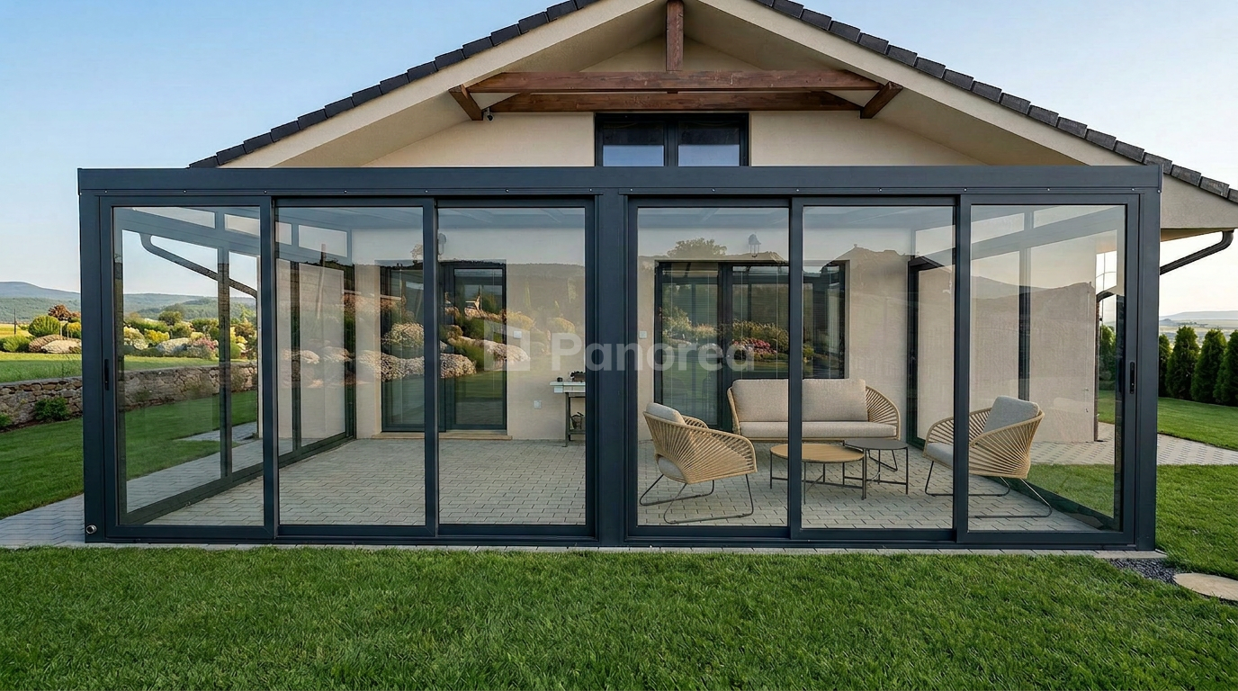 FROZEN | Saisonaler Aluminium-Wintergarten – Bild 10