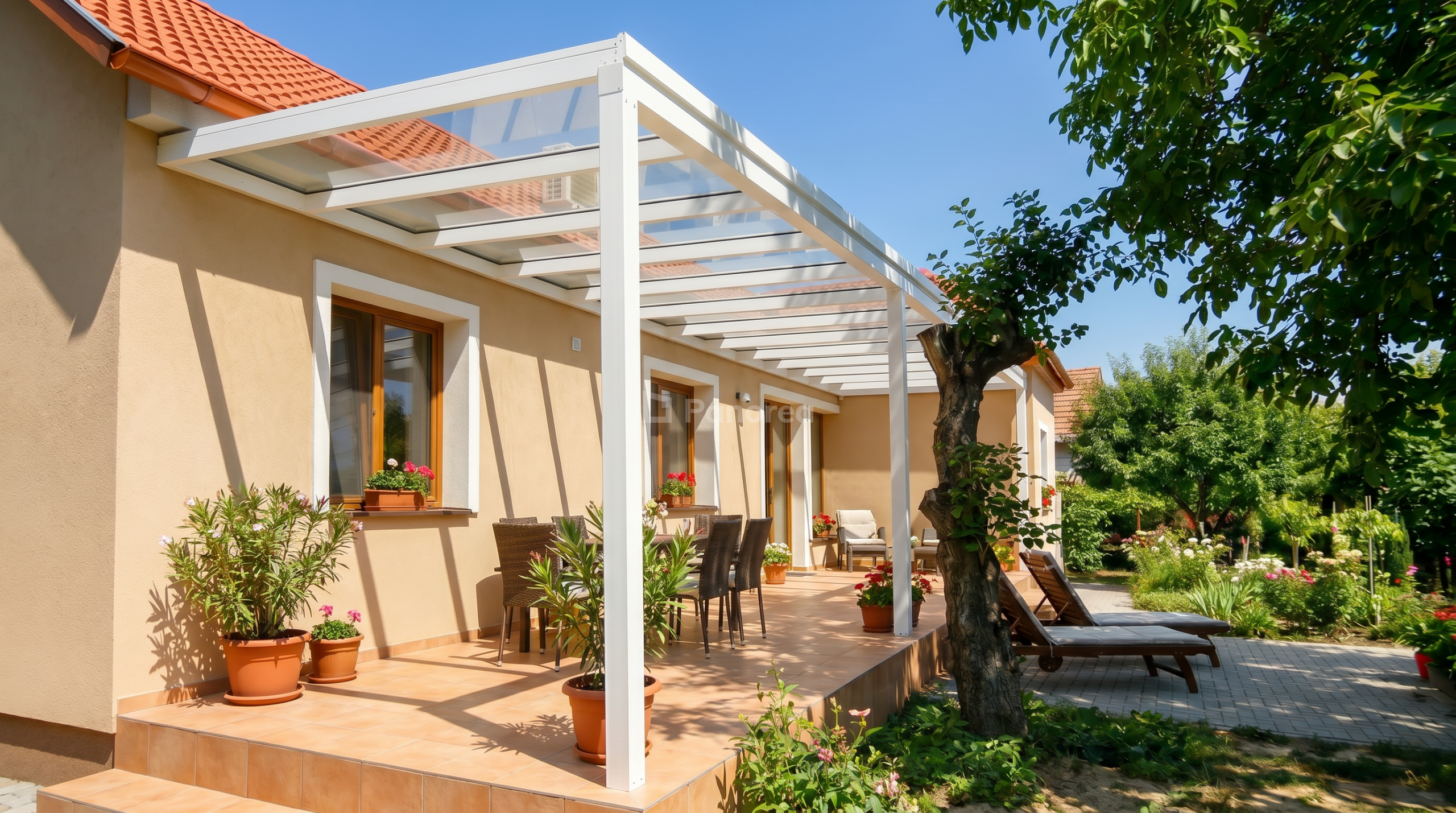 PANOGLASS | Aluminium-Pergola | Glas