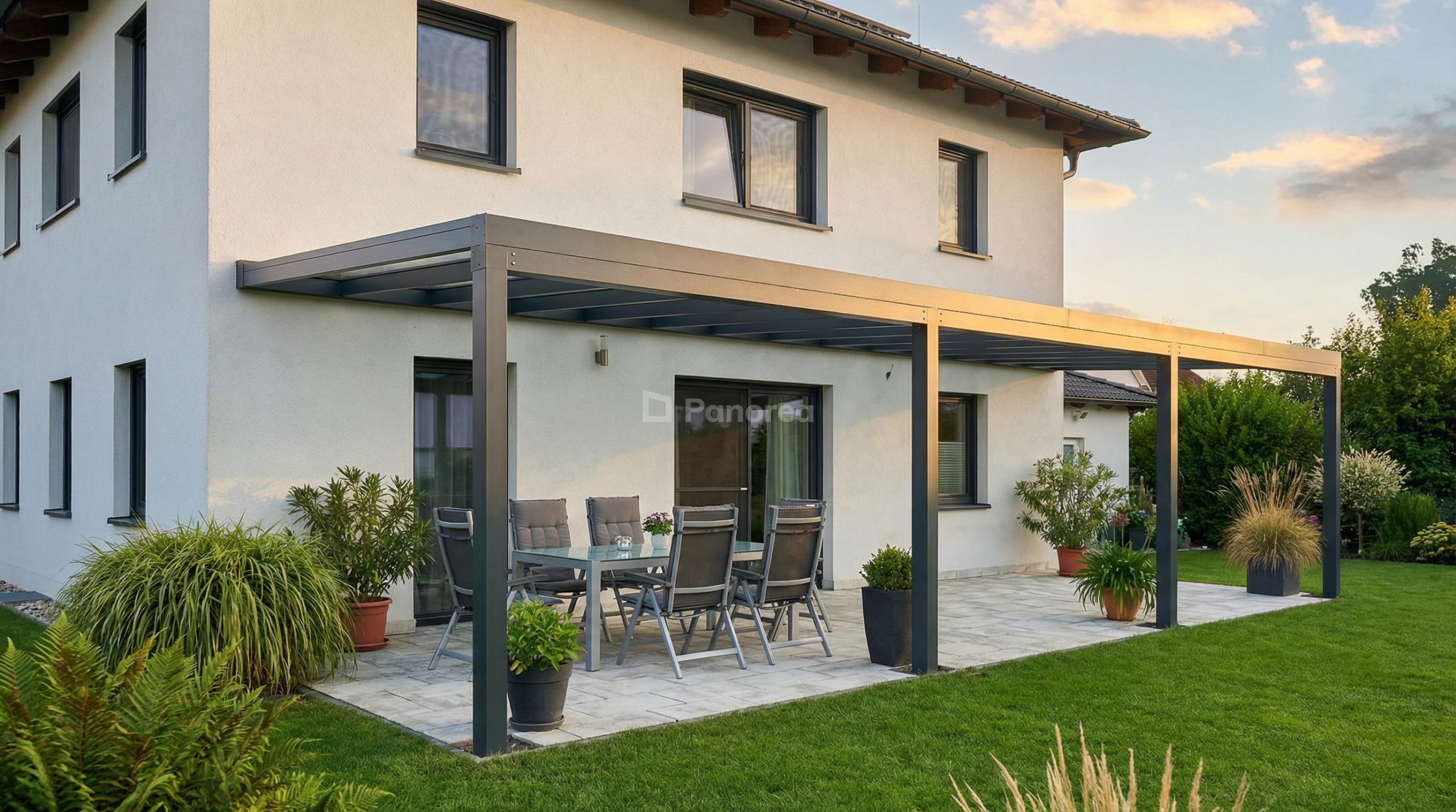 PANOGLASS | Aluminium-Pergola | Glas – Bild 14