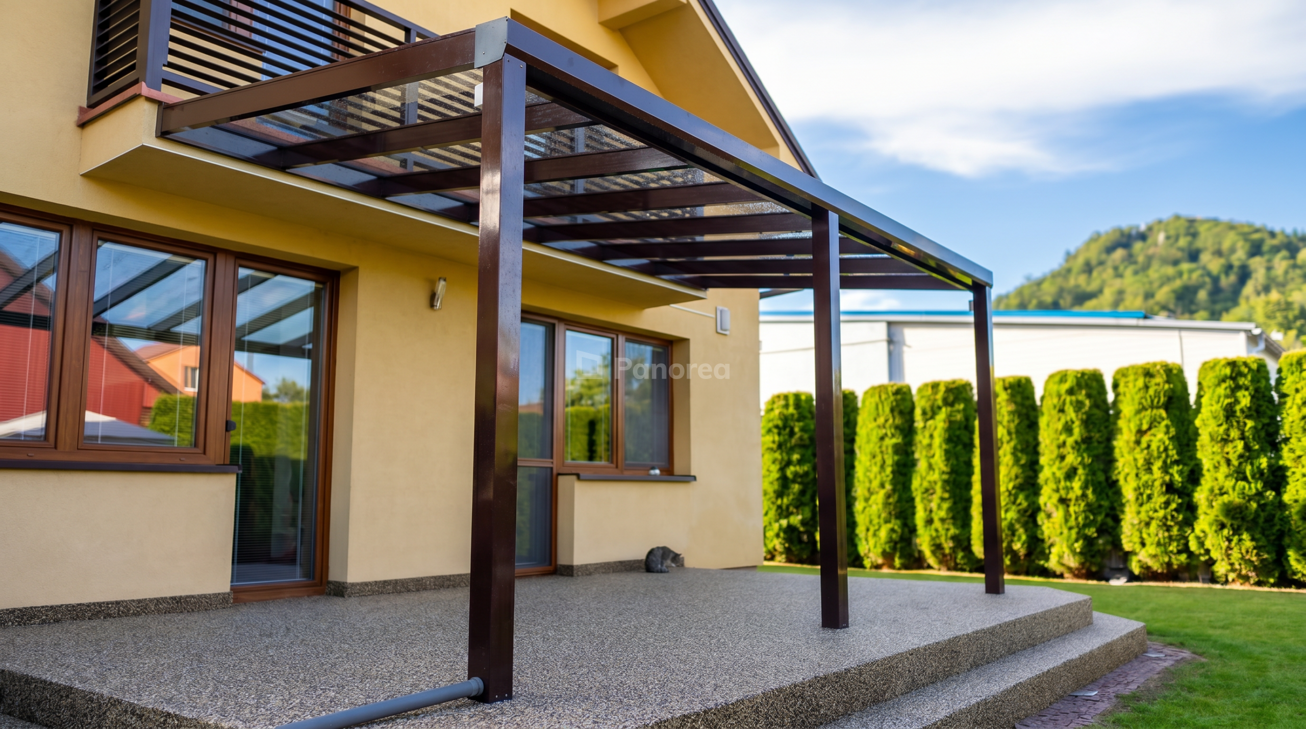 PANOGLASS | Aluminium-Pergola | Glas – Bild 12